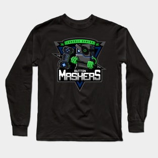 Console Gaming Button Mashers Long Sleeve T-Shirt